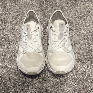 On Running Women's White Running Shoes